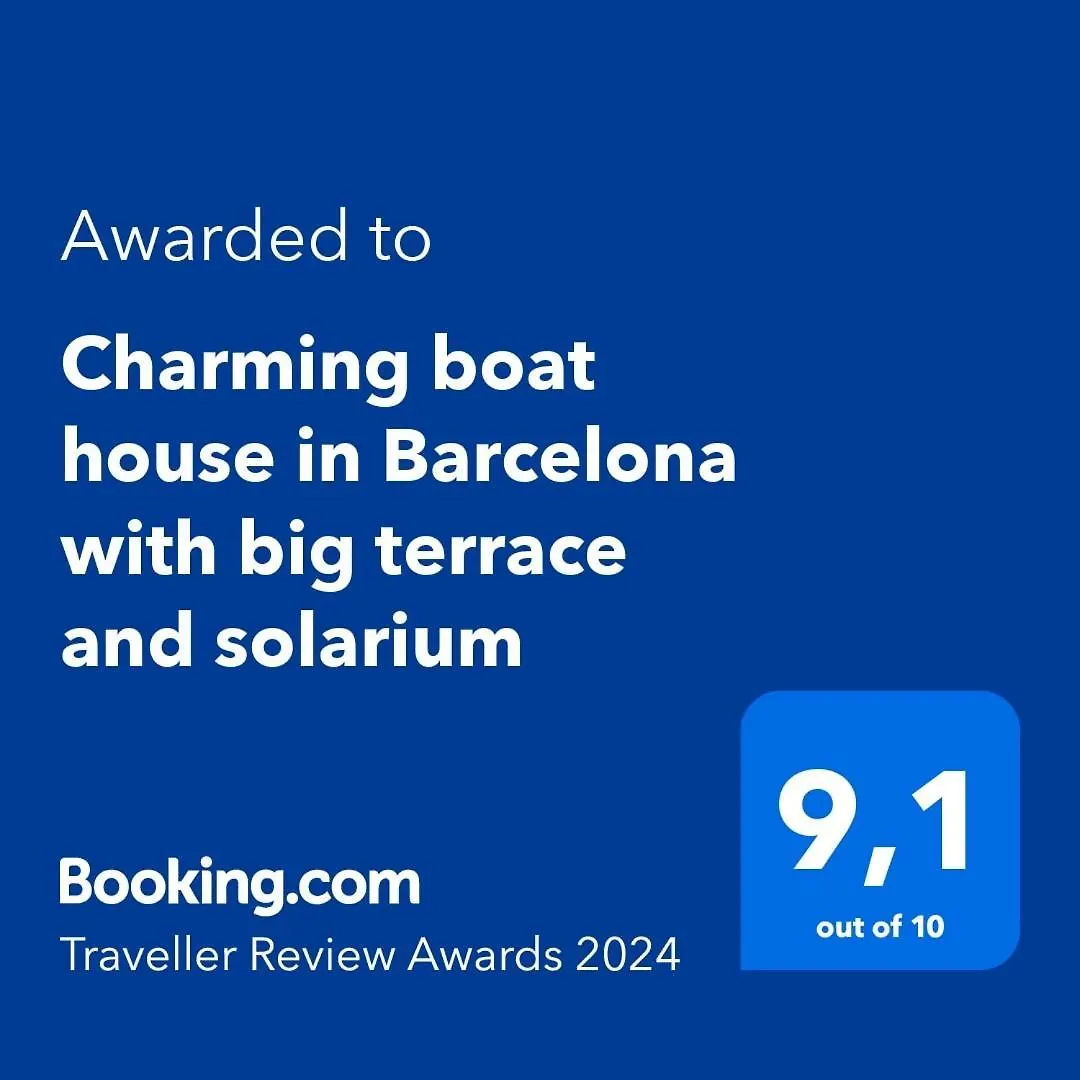 Charming Boat House In Barcelona With Big Terrace And Solarium Hotel Sant Adria de Besos 0*,  Spain
